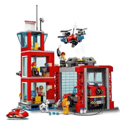 LEGO City Remiza strażacka (60215)