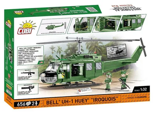 Yapı taşları Cobı 2423 tarihi koleksiyon Vietnam Vietnam Savaşı helikopter Bell UH-1 Huey Iroquois 656 yapı taşları