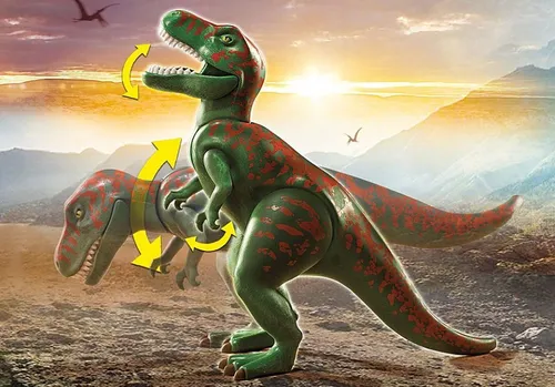 Playmobil Playmobil Dinos T-Rex ile saldırı 71183