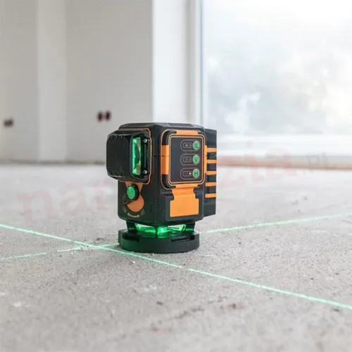 Zielony laser krzyżowy płaszczyznowy 3x360° Geo-Fennel Geo6-XR GREEN SP Li-Ion