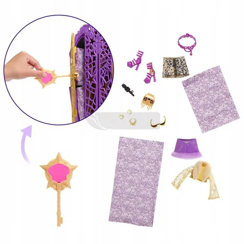 LALKA MONSTER HIGH STRASZYSEKRETY TAJEMNICE HOLLYDUCH Clawdeen Wolf JBG80
