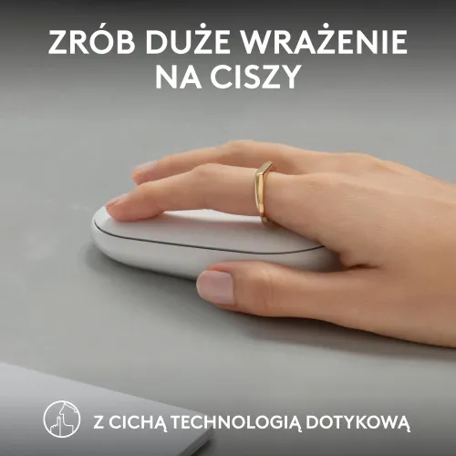 Myszka Logitech Pebble 2 Biały