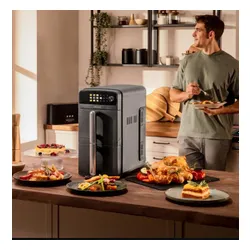 Air Fryer Frytkownica beztłuszczowa CECOTEC Cecofry DuoLevel 10000 10l z podwójnym koszem