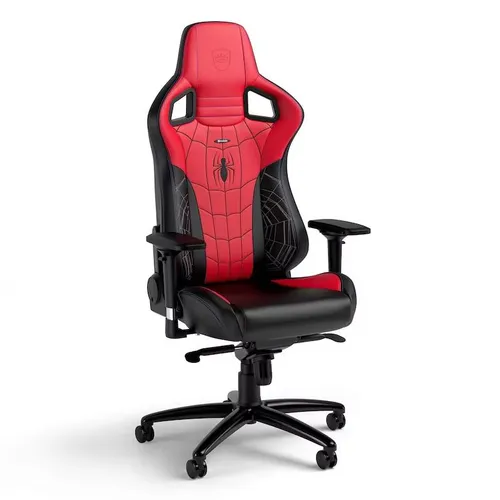 Fotel Noblechairs EPIC Spider-Man Edition Gamingowy do 120kg Skóra ECO Czarno-czerwony