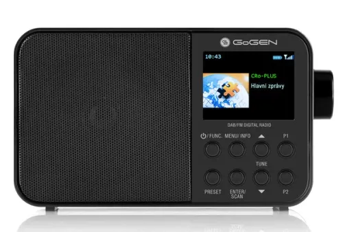 Radioodbiornik GoGEN DAB 500 BTC Radio FM DAB+ Czarny