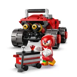LEGO 77118 Sonic the Hedgehog Silver w samochodzie kontra Knuckles w monster trucku