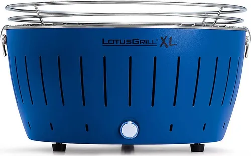 LotusGrill kömür bahçe ızgarası XL 40cm x 40cm Mavi