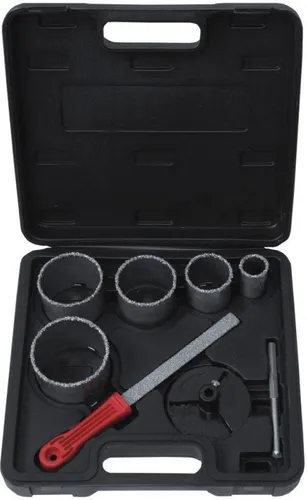 Zestaw otwornic DEDRA DED1519 z pilnikiem (5 sztuk)