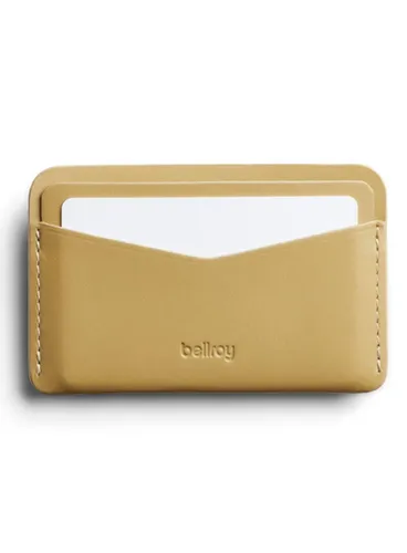 Skórzany kartownik portfel na karty Bellroy Card Slip - mustard