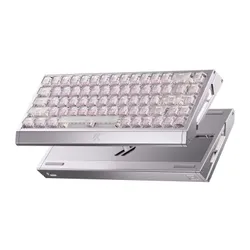 Klawiatura gamingowa Mchose MC-Ace68GT-2 przewodowa magnetyczna podświetlana szara