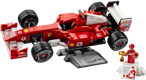 LEGO 11375 Icons Ferrari F2004 i Michael Schumacher