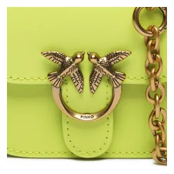 Pinko dragoste Bell Micro AI sac 23-24 PCPL 100049 A14p galben S69q