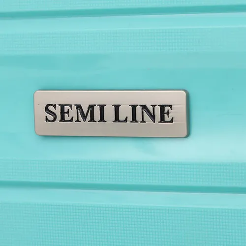 Маленький Жесткий Чемодан Semi Line T5617-1 Бирюзовый