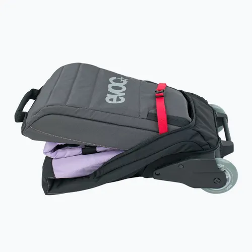 Pokrowiec na narty Evoc Ski Roller carbon grey/purple rose/black 195 cm
