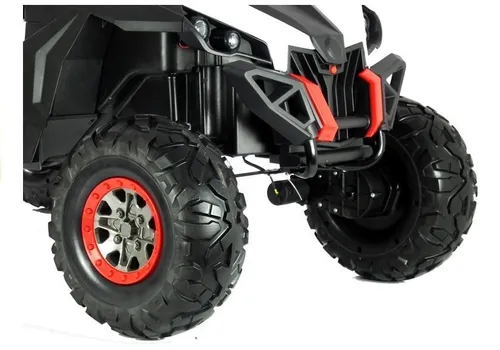 Auto Na Akumulator Dla 2 Dzieci Jeep Xmx603 Buggy 4X4 Pilot Skóra Eva LED MP3