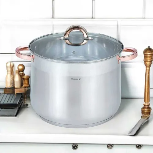 Klausberg Garnek Gastro Z Pokrywą 28Cm 13L Kb-7795