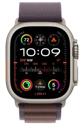 Apple Watch Ultra 2 GPS + Cellular 49mm Титан + индиго браслет Alpine (L)