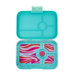 Lunchbox szkolny XL Yumbox Tapas 4 sekcje - antibes blue / groovy