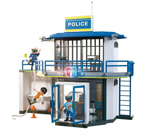 PLAYMOBIL CITY ACTION 71874 Posterunek policji z miejscem, zestaw +4 lata