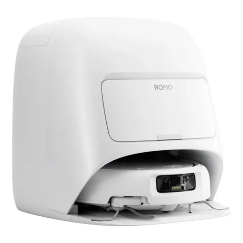 Robot sprzątający DJI Romo S Funkcja mopowania Stacja oczyszczająca Tworzenie mapy pomieszczenia 56,64dB Biały