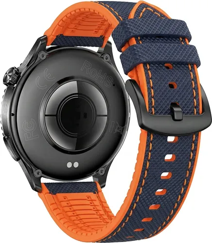 Smartwatch LUNA Cornin EKG Niebiesko-pomarańczowy