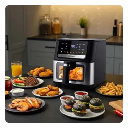 Air Fryer Frytkownica beztłuszczowa BERDSEN BD-655 6.5l 8 automatycznych programów