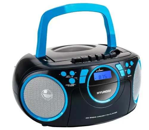 Radiomagnetofon Hyundai TRC 788 AU3BBL Czarno-niebieski