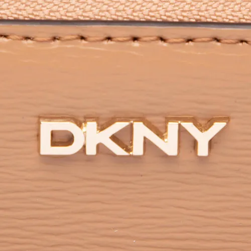 Büyük Kadın Cüzdan DKNY Bryant-Sm Zip Çevresinde R8313656 Cashew