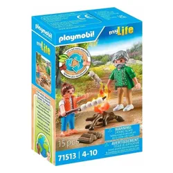 PLAYMOBIL MY LIFE 71513 OGNISKO Z PIANKAMI