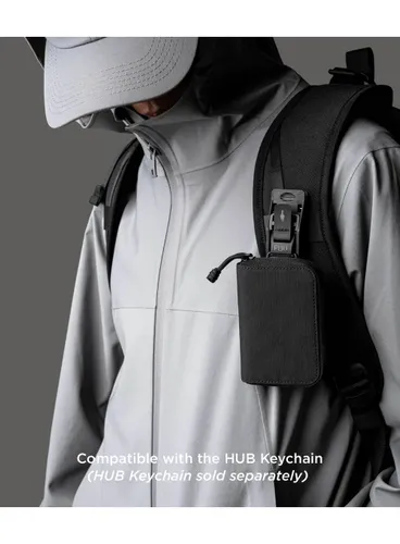 Кошелек Alpaka Zip Coin, черный