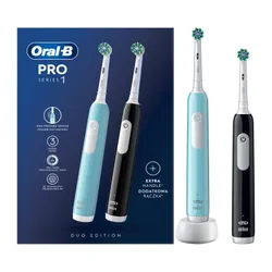 Зубная щетка Oral - B Pro Series 1 Duo Black &amp; a; Blue