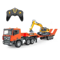 Laweta zdalnie sterowana z koparką COIL skala 1:18