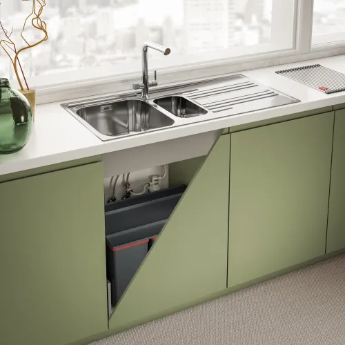 Bateria FRANKE Lina Clear Water 2.0 L 120.0730.779 Chrom