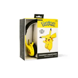 Słuchawki przewodowe z mikrofonem OTL Technologies Pokémon Pikachu Dla dzieci Nauszne Żółto-czarny