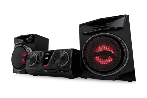 Wieża JVC MX-E325B-DAB Bluetooth Radio FM DAB+ Czarny