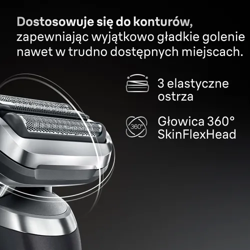 Golarka BRAUN 72-G1200S Na mokro i sucho