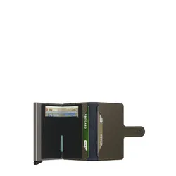 Secrid Miniwallet Karbon RFID Cüzdanı-Haki