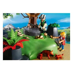 Playmobil Набор фигурок Приключение в домике на дереве 5557