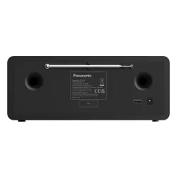Radioodbiornik Panasonic RF-D40EG-K Radio FM, DAB+ Internetowe Wi-Fi Bluetooth Czarny