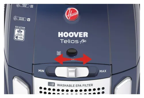 Пылесос Hoover Telios Plus TE80PET 550 Вт, мини-турбощетка, щетка для паркета