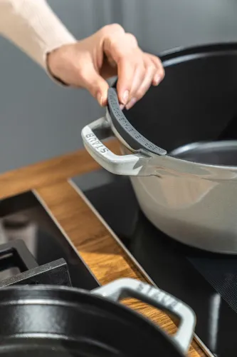 Zestaw garnków Staub 40508-385-0 Indukcja Żeliwo 3 elementy