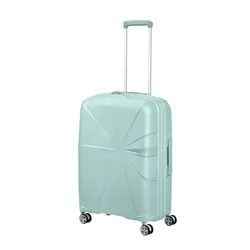 Walizka średnia American Tourister StarVibe - metallic surf blue