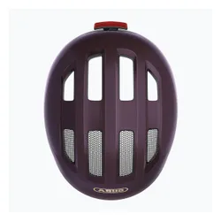 Kask rowerowy dziecięcy ABUS Smiley 3.0 ACE LED royal purple