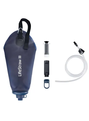 System grawitacyjny do filtracji LifeStraw Peak 3 l - dark mountain grey