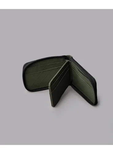 Кошелек Alpaka Zip ID, зеленый