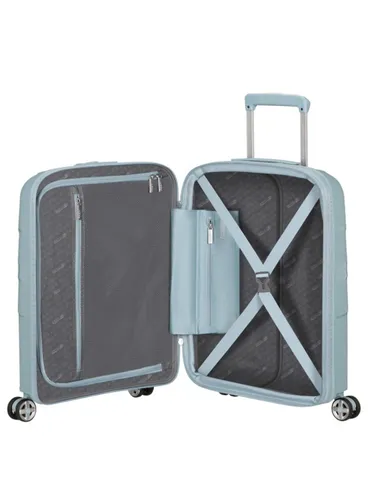 Walizka mała poszerzana American Tourister StarVibe - azzurro speckles