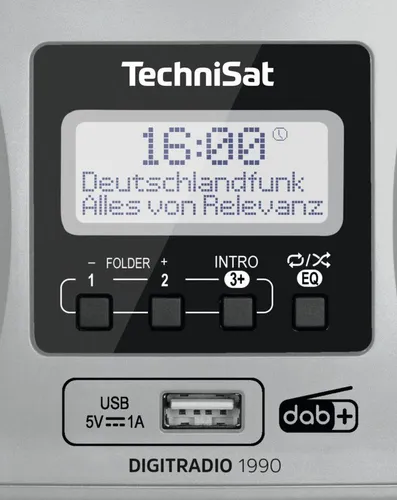 Radioodtwarzacz TechniSat DigitRadio 1990 (srebrny)