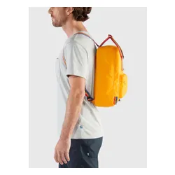 Fjallraven Kanken Gökkuşağı-öküz kırmızı sırt çantası / gökkuşağı deseni