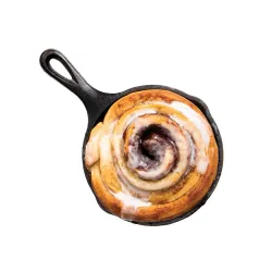 Patelnia żeliwna LODGE SEMI DI GHISA MAŁA CZARNA 12 cm