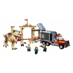 Конструктор Lego Jurassic World побег тиранозавра и атрокираптора (76948)